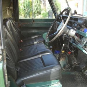 Land Rover 2A - Interior